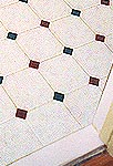 6x6 Ceramic tile with 1x1 diamonds